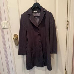 Women's Gray Long Coat size 34